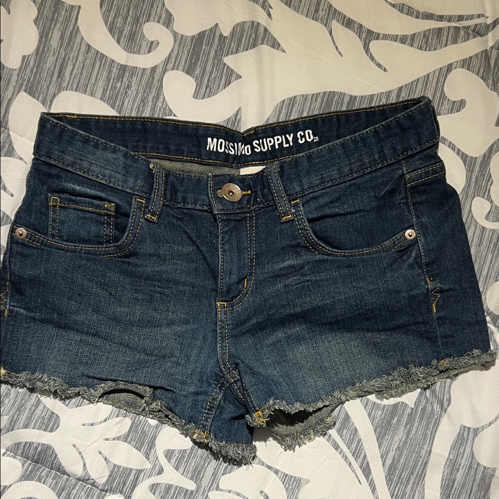 Mossimo Supply Co. Women's Dark Blue Jean Shorts